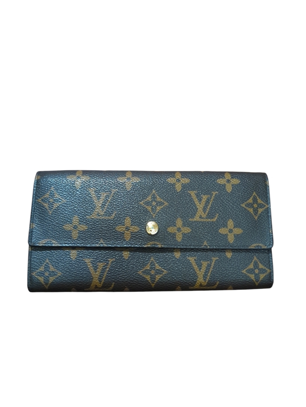 Authentic Louis Vuitton Monogram Continental Wallet W/Imperfections Read Details